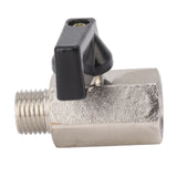 Gas Valve Ball Type Male Female Thread Thicken Brass Sandblasting for Household Tap Water 1/4 - Extra Image