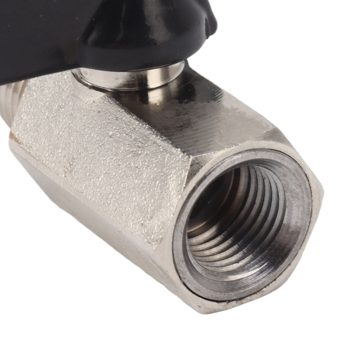 Gas Valve Ball Type Male Female Thread Thicken Brass Sandblasting for Household Tap Water 1/4