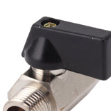 Gas Valve Ball Type Male Female Thread Thicken Brass Sandblasting for Household Tap Water 1/4 - Extra Image