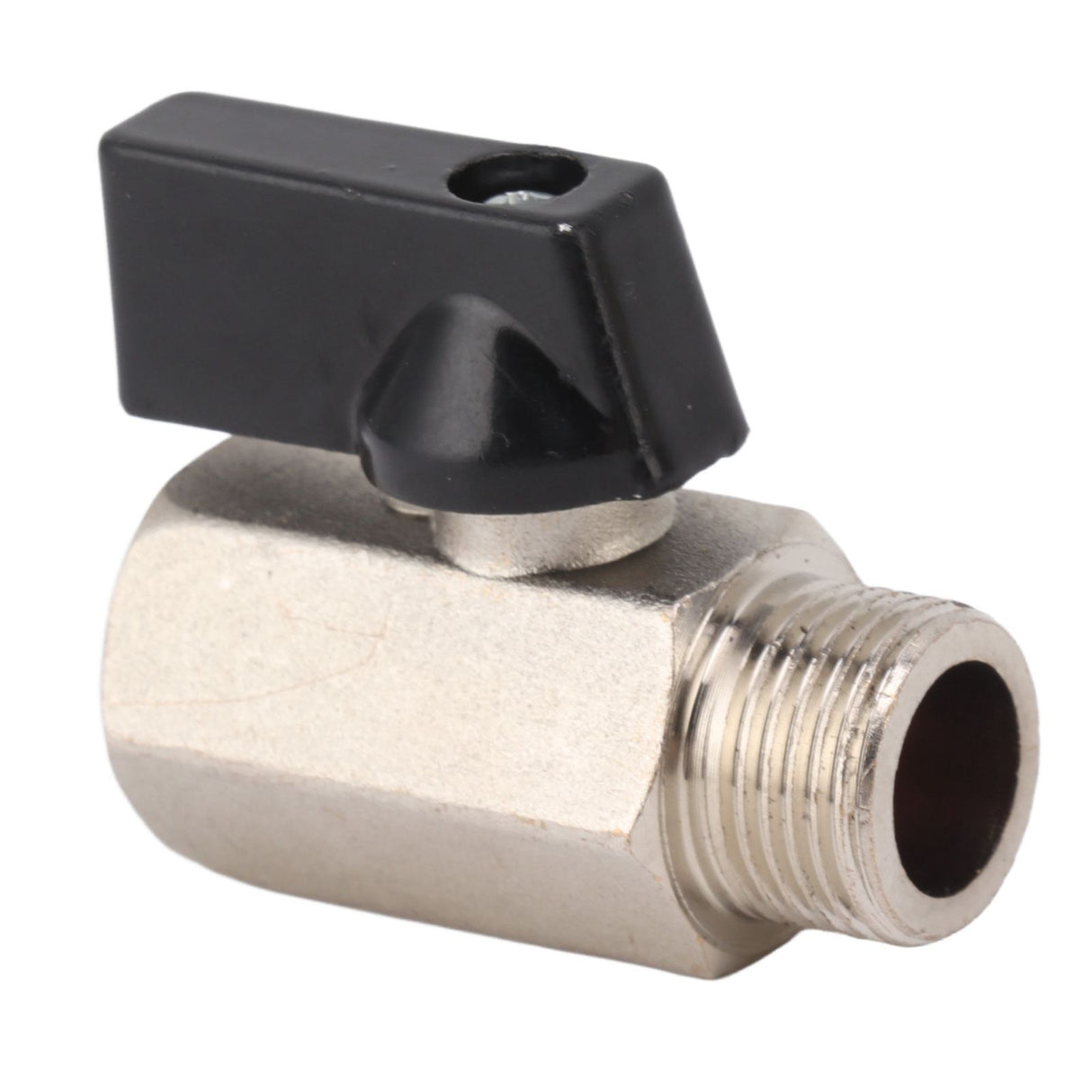 Gas Valve Ball Type Male Female Thread Thicken Brass Sandblasting for Household Tap Water 3/8