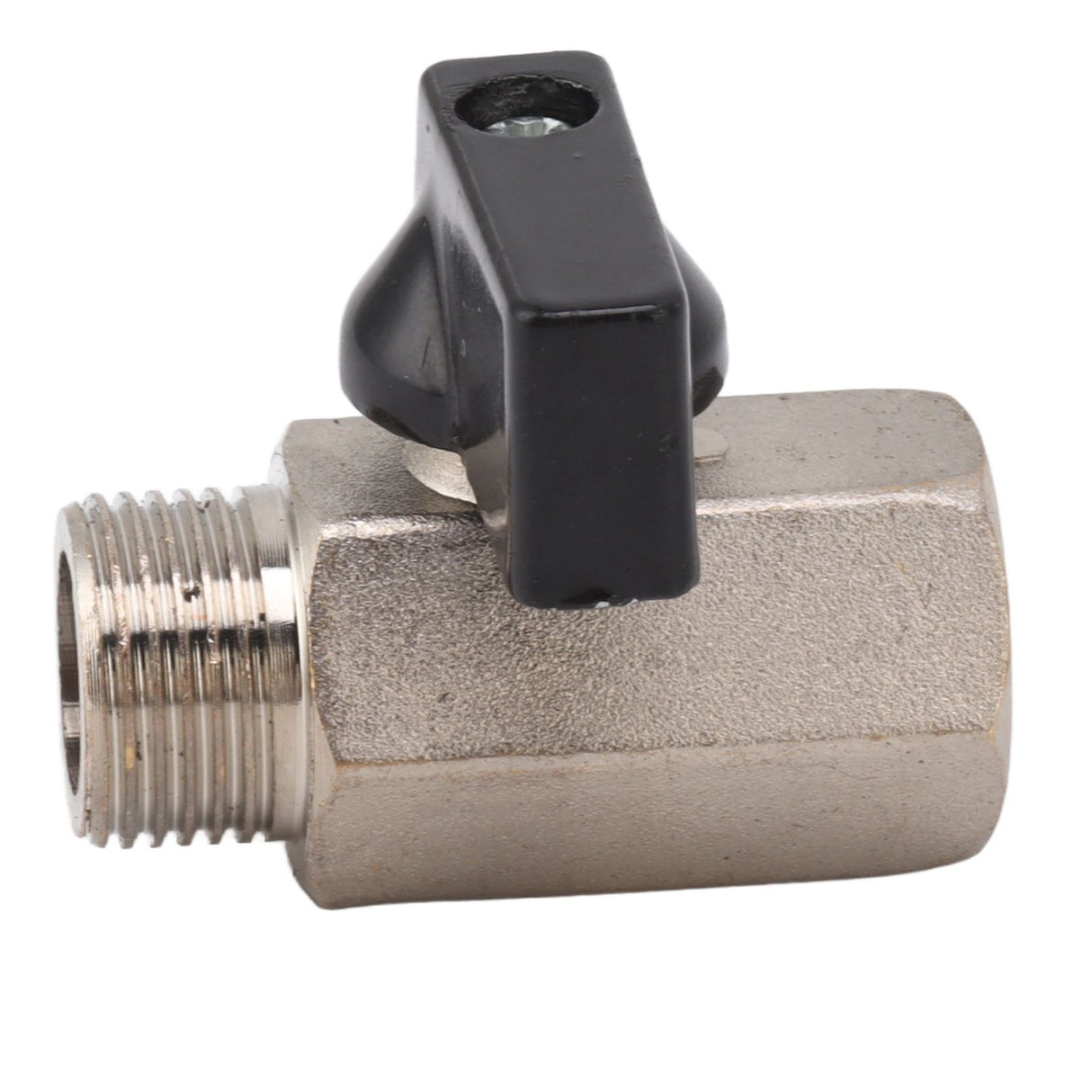 Gas Valve Ball Type Male Female Thread Thicken Brass Sandblasting for Household Tap Water 3/8