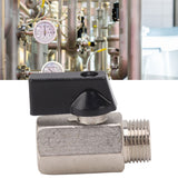 Gas Valve Ball Type Male Female Thread Thicken Brass Sandblasting for Household Tap Water 3/8