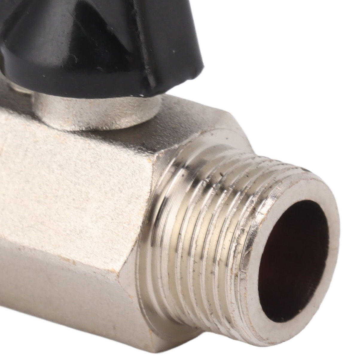 Gas Valve Ball Type Male Female Thread Thicken Brass Sandblasting for Household Tap Water 3/8