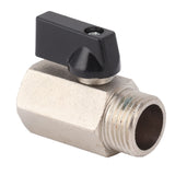 Gas Valve Ball Type Male Female Thread Thicken Brass Sandblasting for Household Tap Water 1/2