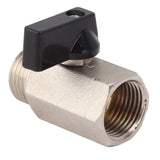 Gas Valve Ball Type Male Female Thread Thicken Brass Sandblasting for Household Tap Water 1/2