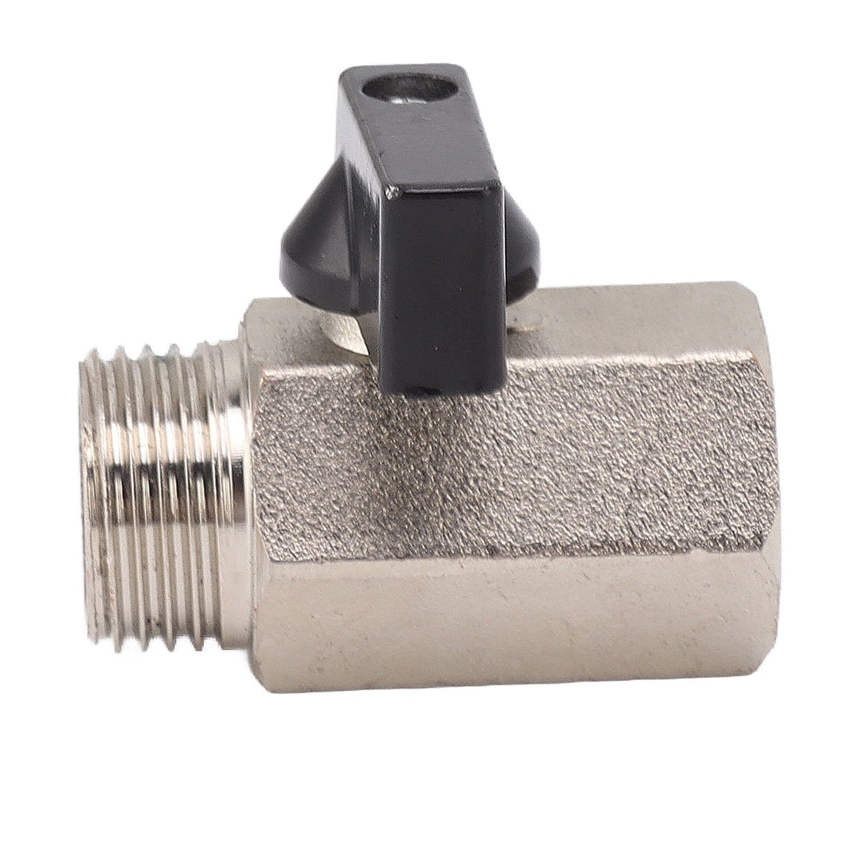 Gas Valve Ball Type Male Female Thread Thicken Brass Sandblasting for Household Tap Water 1/2