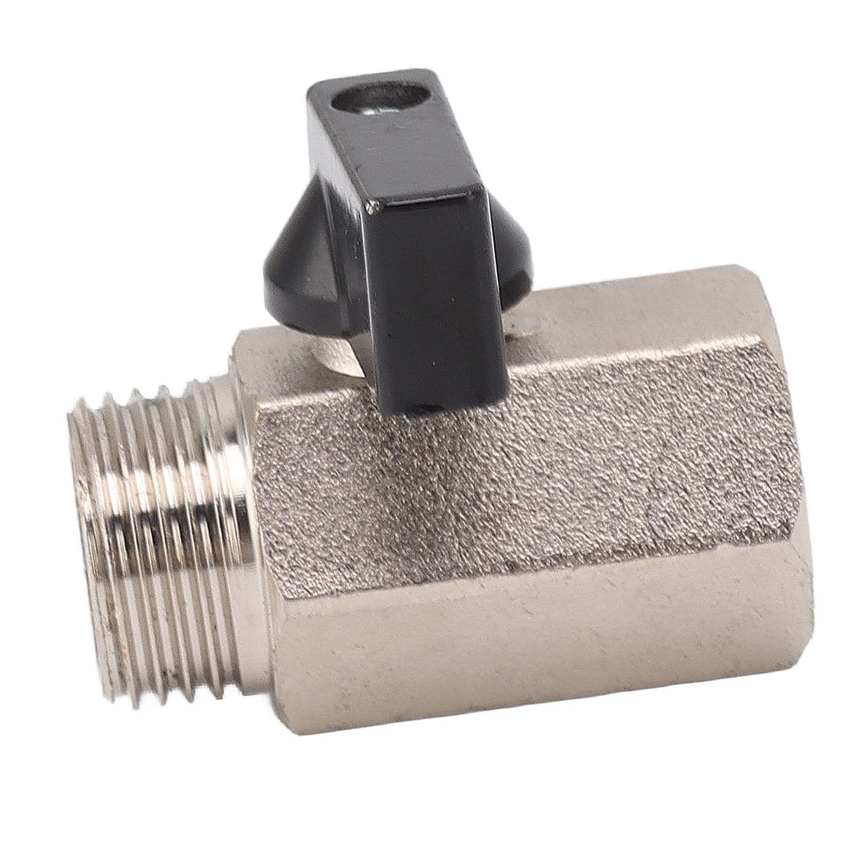 Gas Valve Ball Type Male Female Thread Thicken Brass Sandblasting for Household Tap Water 1/2