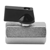 Gas Ball Valve Copper Core Thickened Natural Gas Switch for Household Water Heater Tap Pipeline 3/8in - Front View