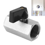 Gas Ball Valve Copper Core Thickened Natural Gas Switch for Household Water Heater Tap Pipeline 1/2in