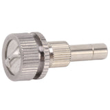 Mister Nozzle 6mm Quick Connector Brass Fan Shaped Low Pressure Atomizer Misting Nozzle for Cooling System