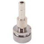 Mister Nozzle 6mm Quick Connector Brass Fan Shaped Low Pressure Atomizer Misting Nozzle for Cooling System
