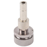 Mister Nozzle 6mm Quick Connector Brass Fan Shaped Low Pressure Atomizer Misting Nozzle for Cooling System - Rear View