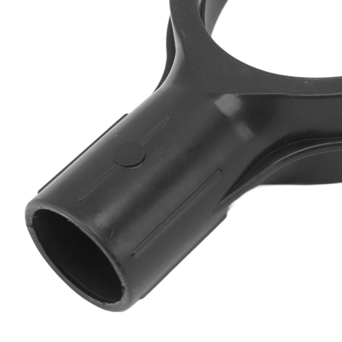 Shovel D Grip Handle 32mm Inner Diameter Silicone Grip Reinforcement Snow Shovel Handle Replacement for Digging Raking Tool Yellow Black