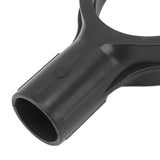 Shovel D Grip Handle 32mm Inner Diameter Silicone Grip Reinforcement Snow Shovel Handle Replacement for Digging Raking Tool Yellow Black