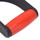 Shovel D Grip Handle 32mm Inner Diameter Silicone Grip Reinforcement Snow Shovel Handle Replacement for Digging Raking Tool Red Black - Extra Image