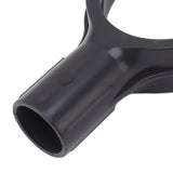 Shovel D Grip Handle 32mm Inner Diameter Silicone Grip Reinforcement Snow Shovel Handle Replacement for Digging Raking Tool Red Black - Extra Image