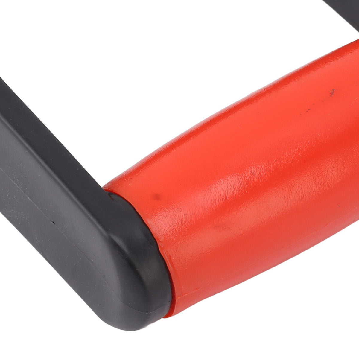 Shovel D Grip Handle 32mm Inner Diameter Silicone Grip Reinforcement Snow Shovel Handle Replacement for Digging Raking Tool Red Black
