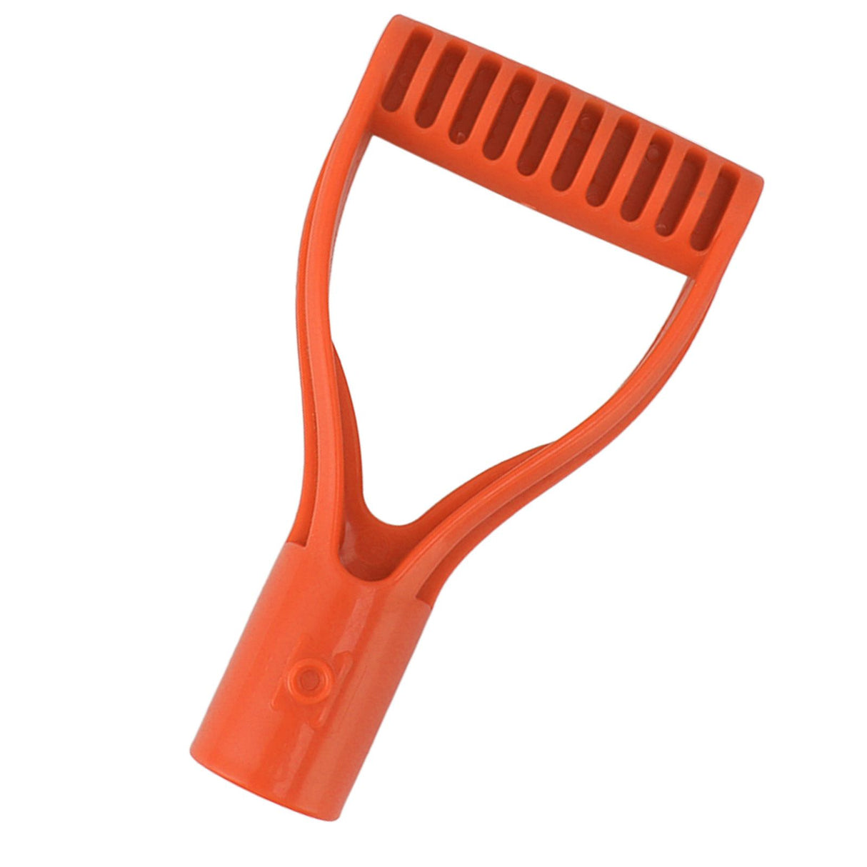 Spade Handle Plastic 32mm Inner Diameter D Grip Handle Shovel Handle Replacement for Snow Shovel Digging Raking Orange