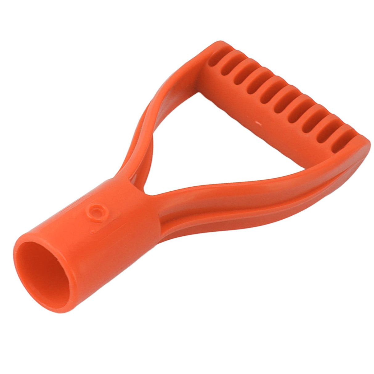 Spade Handle Plastic 32mm Inner Diameter D Grip Handle Shovel Handle Replacement for Snow Shovel Digging Raking Orange
