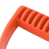 Spade Handle Plastic 32mm Inner Diameter D Grip Handle Shovel Handle Replacement for Snow Shovel Digging Raking Orange - Extra Image