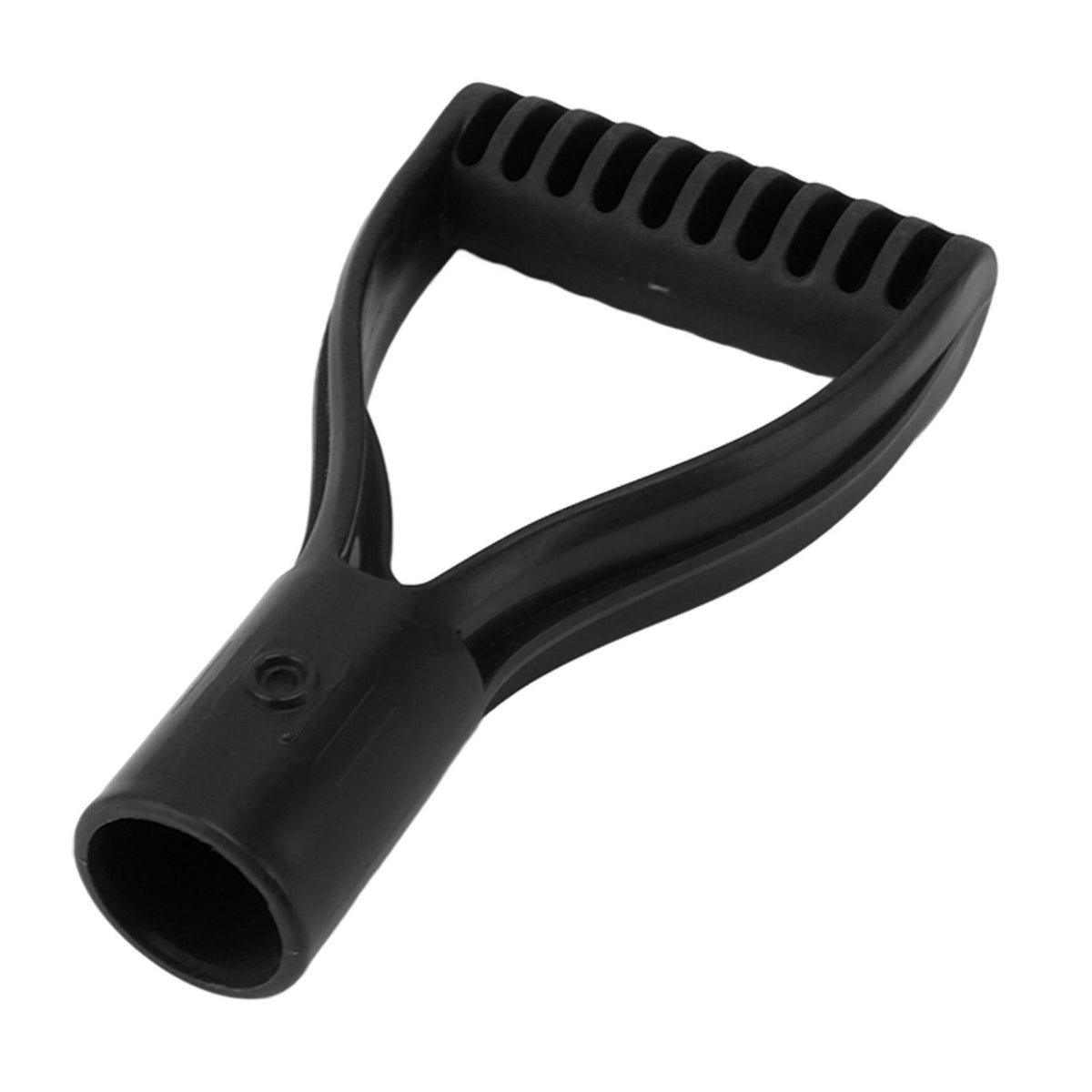 Spade Handle Plastic 32mm Inner Diameter D Grip Handle Shovel Handle Replacement for Snow Shovel Digging Raking Black