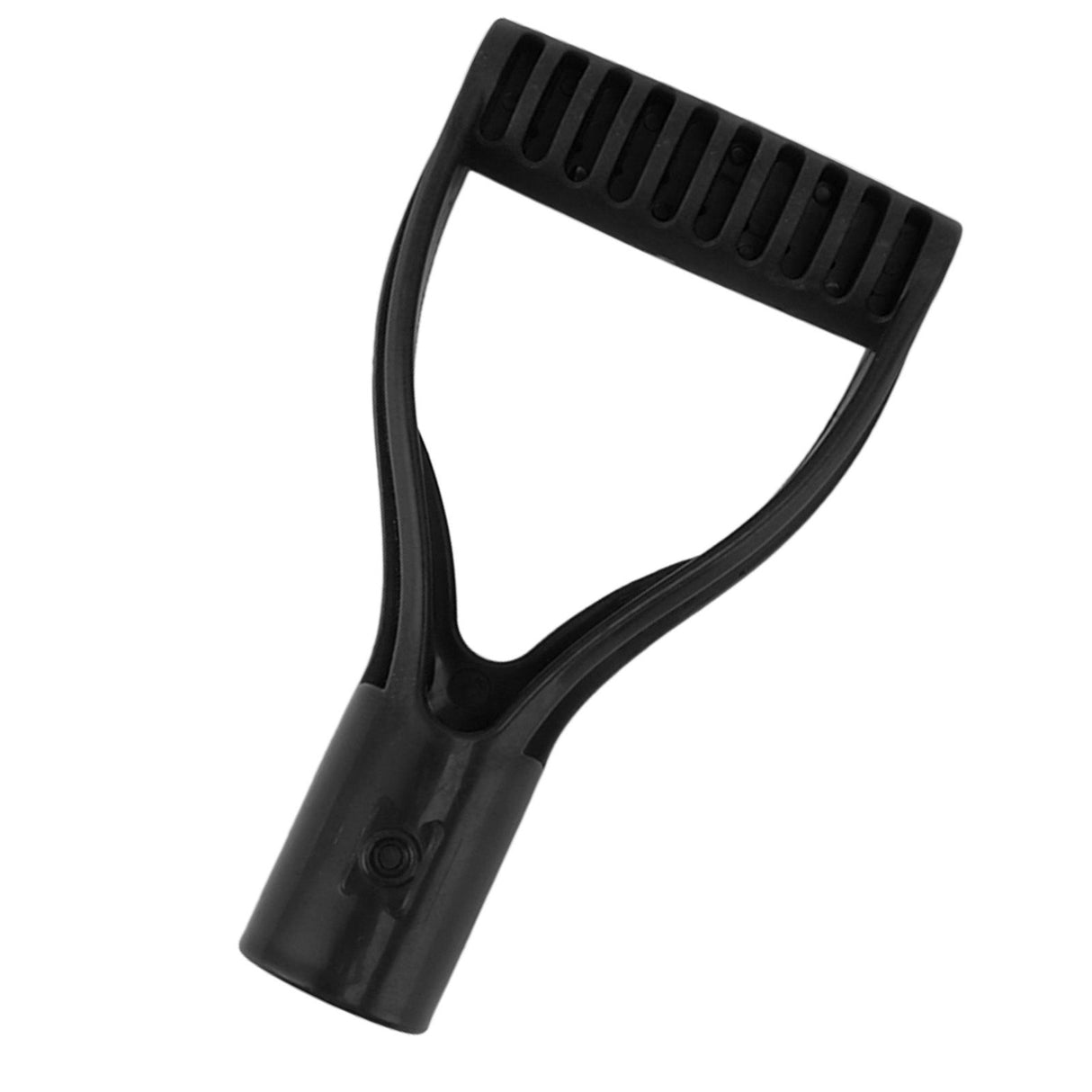 Spade Handle Plastic 32mm Inner Diameter D Grip Handle Shovel Handle Replacement for Snow Shovel Digging Raking Black