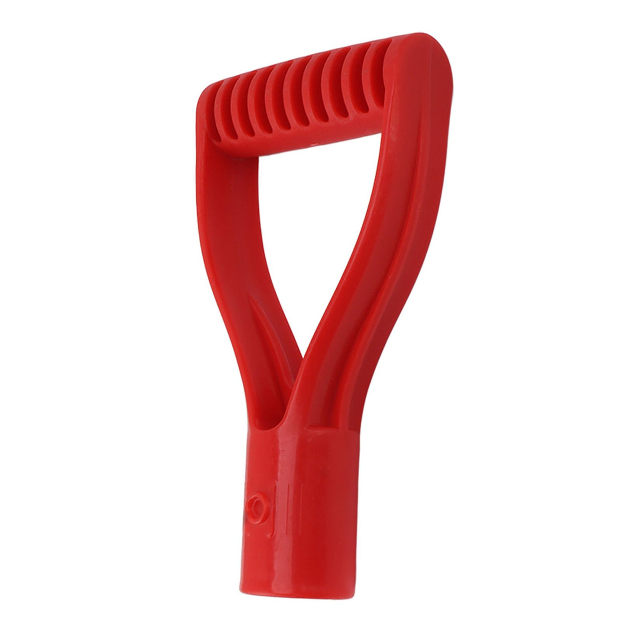 Spade Handle Plastic 32mm Inner Diameter D Grip Handle Shovel Handle Replacement for Snow Shovel Digging Raking Red