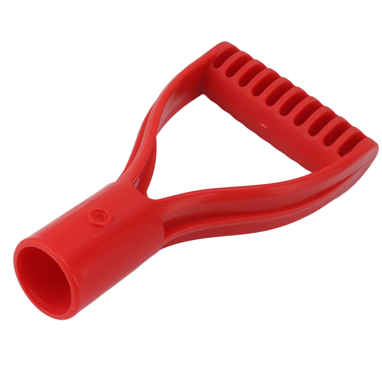 Spade Handle Plastic 32mm Inner Diameter D Grip Handle Shovel Handle Replacement for Snow Shovel Digging Raking Red