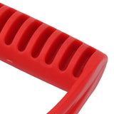 Spade Handle Plastic 32mm Inner Diameter D Grip Handle Shovel Handle Replacement for Snow Shovel Digging Raking Red