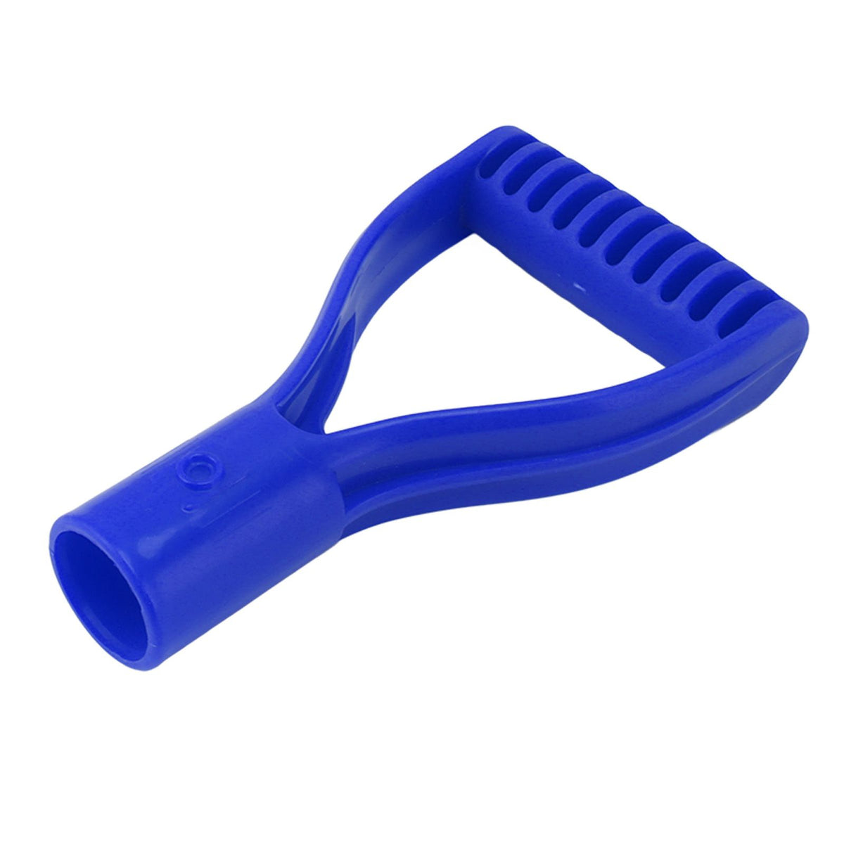 Spade Handle Plastic 32mm Inner Diameter D Grip Handle Shovel Handle Replacement for Snow Shovel Digging Raking Blue