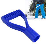 Spade Handle Plastic 32mm Inner Diameter D Grip Handle Shovel Handle Replacement for Snow Shovel Digging Raking Blue