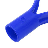 Spade Handle Plastic 32mm Inner Diameter D Grip Handle Shovel Handle Replacement for Snow Shovel Digging Raking Blue