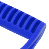 Spade Handle Plastic 32mm Inner Diameter D Grip Handle Shovel Handle Replacement for Snow Shovel Digging Raking Blue - Extra Image