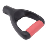 3.2cm Shovel Handle Ergonomic Design Multifunctional Rugged Shovel D Grip Handle for Digging Raking Tools White - Front View