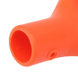 3.2cm Shovel Handle Ergonomic Design Multifunctional Rugged Shovel D Grip Handle for Digging Raking Tools Orange - Extra Image