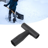 T Grip Shovel Handle Plastic Strong Lightweight Non Slip Snow Shovel Handle 3.4cm Inner Diameter