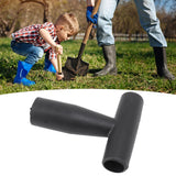 T Grip Shovel Handle Plastic Strong Lightweight Non Slip Snow Shovel Handle 3.4cm Inner Diameter