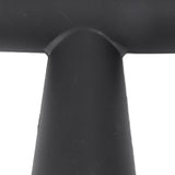 T Grip Shovel Handle Plastic Strong Lightweight Non Slip Snow Shovel Handle 3.4cm Inner Diameter