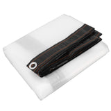 Transparent Tarp Cold Insulation Garden Rainproof Clear Poly Tarp Plant Cover Cloth 6.6 X 8.2ft