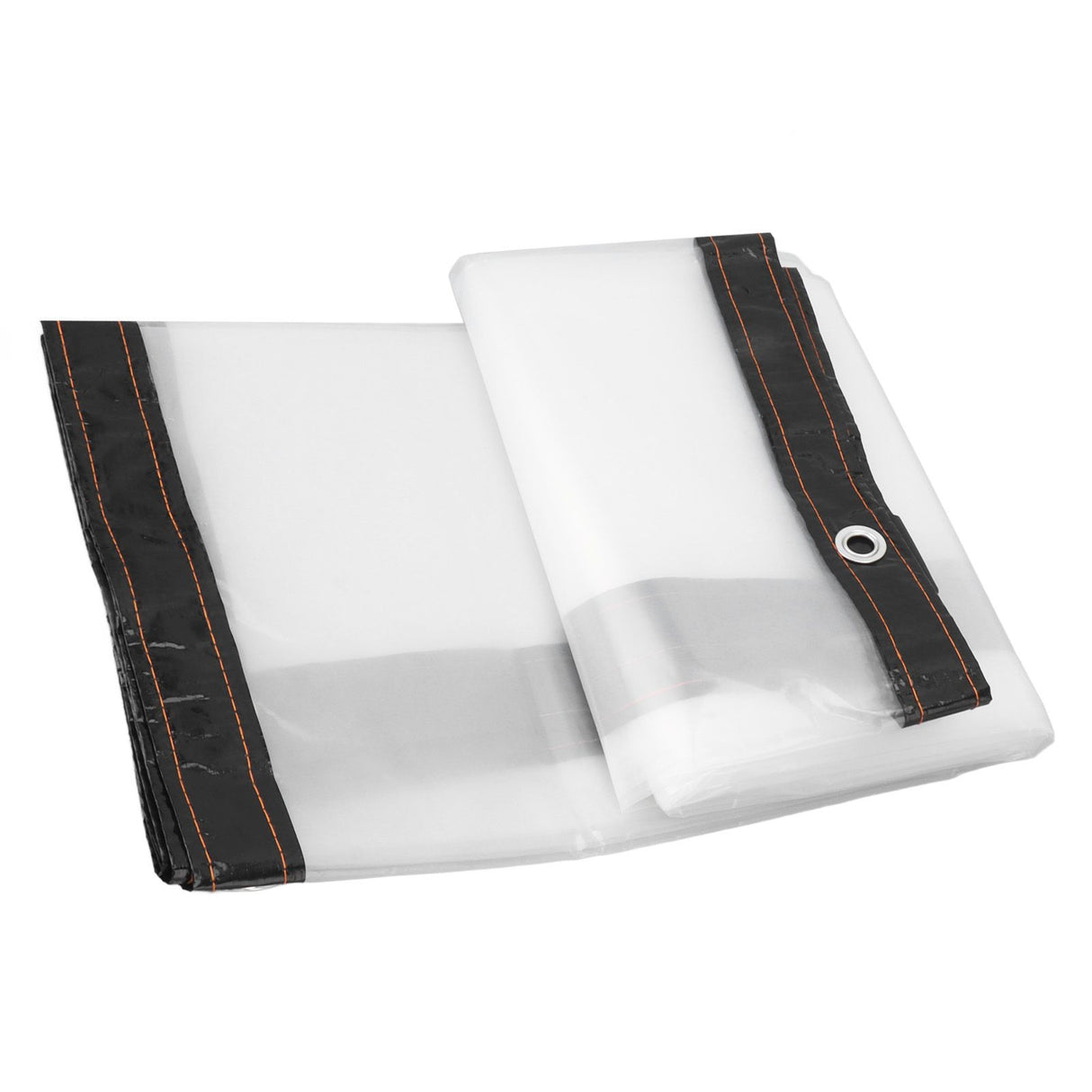 Transparent Tarp Cold Insulation Garden Rainproof Clear Poly Tarp Plant Cover Cloth 6.6 X 8.2ft