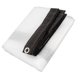 Transparent Tarp Cold Insulation Garden Rainproof Clear Poly Tarp Plant Cover Cloth 6.6 X 8.2ft