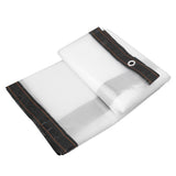 Transparent Tarp Cold Insulation Garden Rainproof Clear Poly Tarp Plant Cover Cloth 9.8 X 9.8ft