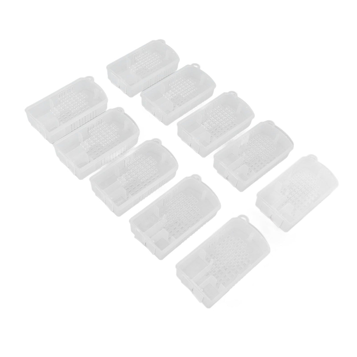 10 Pcs Beekeeping Tools Multifunctional Plastic Beekeeping Box Extra Large Beekeeping Cage