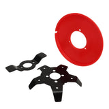 Lawn Weeder Weeding Disc Manganese Steel Multifunctional Trimmer Head Weeder Plate Accessories for Replacement