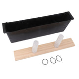 Bee Frame Water Feeder Easy To Install Pine Plastic 5L Bee Frame Feeding Tools for Bee Feeding - Side View