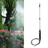 Electric Sprayer Battery Powered Watering Wand Auto Pumping Sprayer for Garden Plant 5meter / 16.4ft Hose