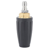 3000PSI Pressure Washer Rotating Turbo Nozzle Quick Connect 360 Degree Rotation Pressure Washer Turbo Tip 1/4in 030