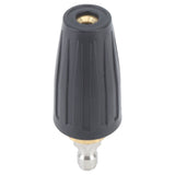 3000PSI Pressure Washer Rotating Turbo Nozzle Quick Connect 360 Degree Rotation Pressure Washer Turbo Tip 1/4in 030 - Side View