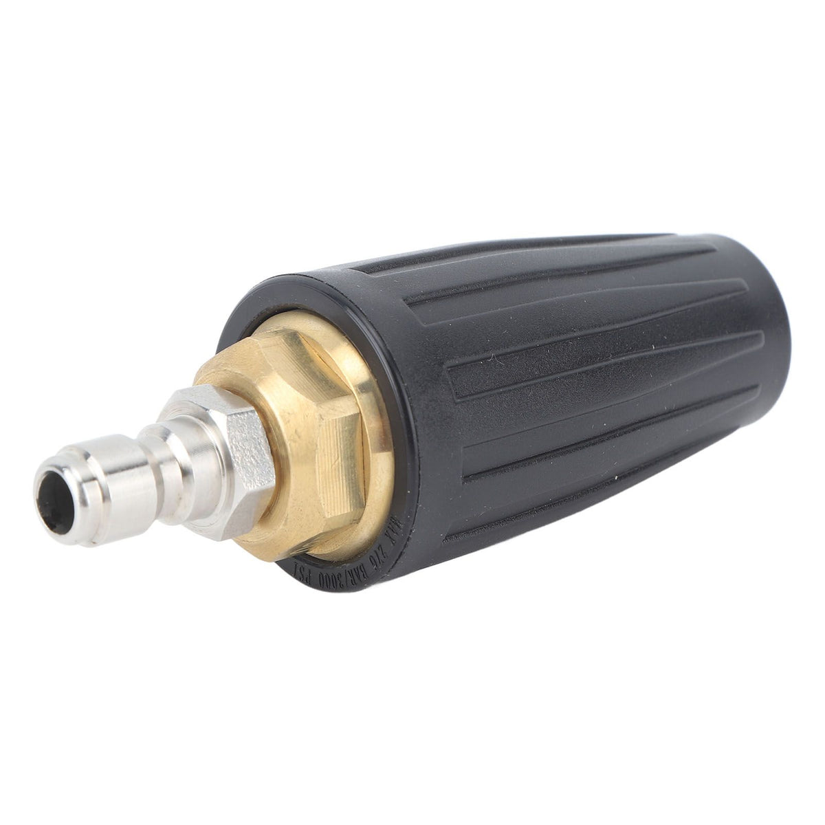 3000PSI Pressure Washer Rotating Turbo Nozzle Quick Connect 360 Degree Rotation Pressure Washer Turbo Tip 1/4in 030