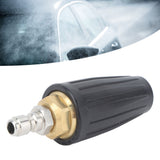 3000PSI Pressure Washer Rotating Turbo Nozzle Quick Connect 360 Degree Rotation Pressure Washer Turbo Tip 1/4in 030